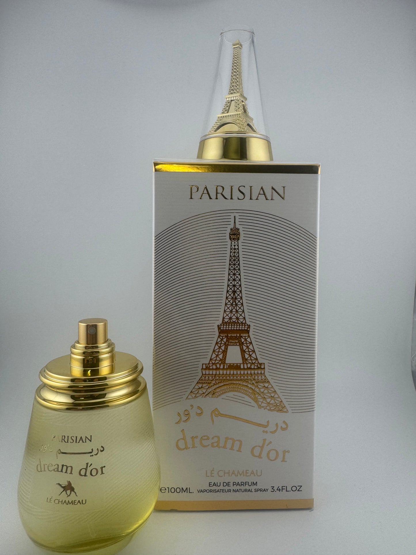 PARISIAN DREAM D’OR by Le Chameau – Eau de Parfum 100ml (3.4 fl. oz)