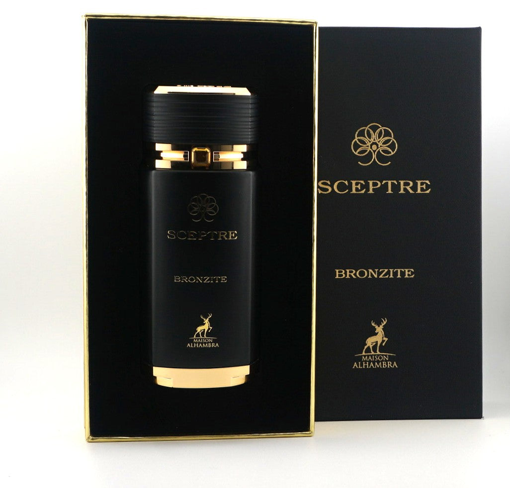 Perfume SCEPTRE BRONZITE MAISON ALHAMBRA Eau de Parfum 100ml | Fragancia Unisex de Larga Duración