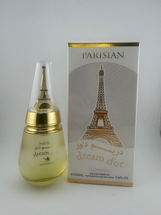 PARISIAN DREAM D’OR by Le Chameau – Eau de Parfum 100ml (3.4 fl. oz)